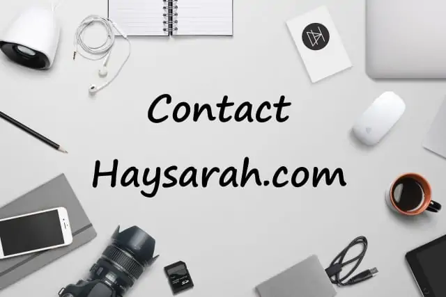 contact haysarah.com