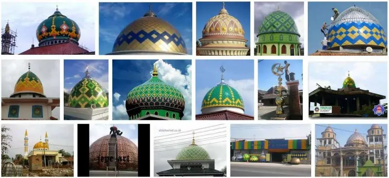 Jenis Kubah Masjid yang Populer di Indonesia