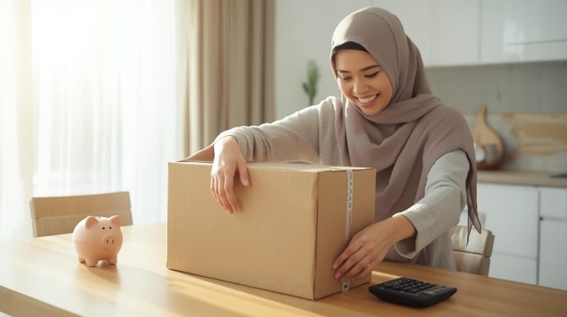Tips hemat ongkir dan cara menghitung berat volume paket agar tidak boncos
