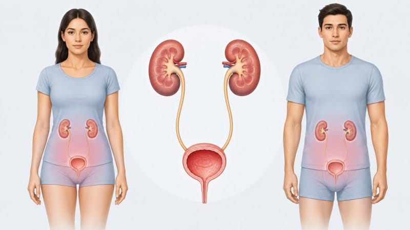 Gejala infeksi saluran kemih pada wanita dan pria